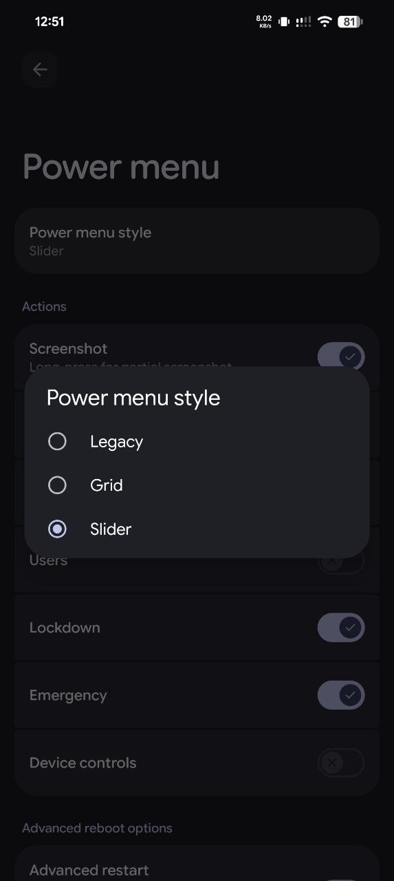 LunarisAOSP 3.12 Sep Patch — screenshot 2